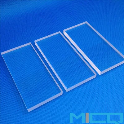 Lastra/lamiera/finestra/finestra in vetro al quarzo di alta qualità/silice semplice fusa